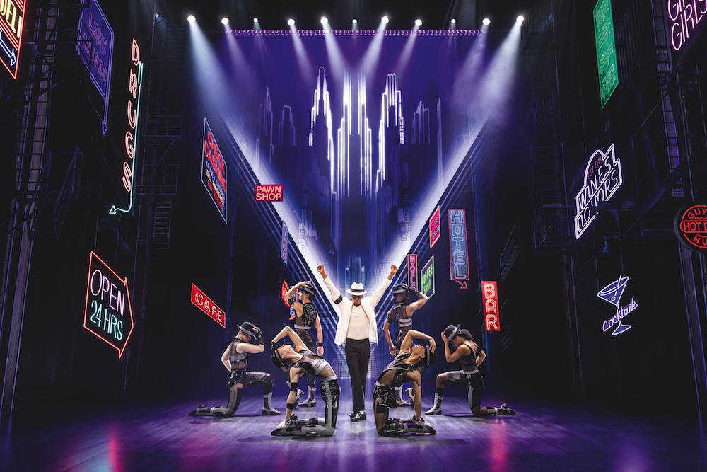 Bühnenbild Michael Jackson-Musical.