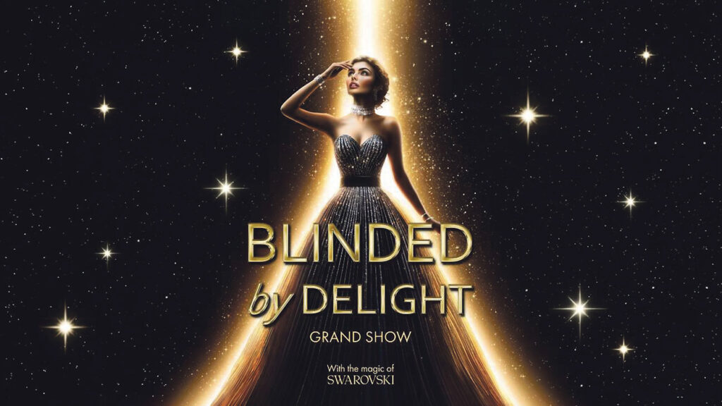 Plakat der Show Blinded by the Light im Friedrichstadtpalast in Berlin.