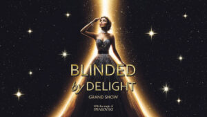 Plakat der Show Blinded by the Light im Friedrichstadtpalast in Berlin.