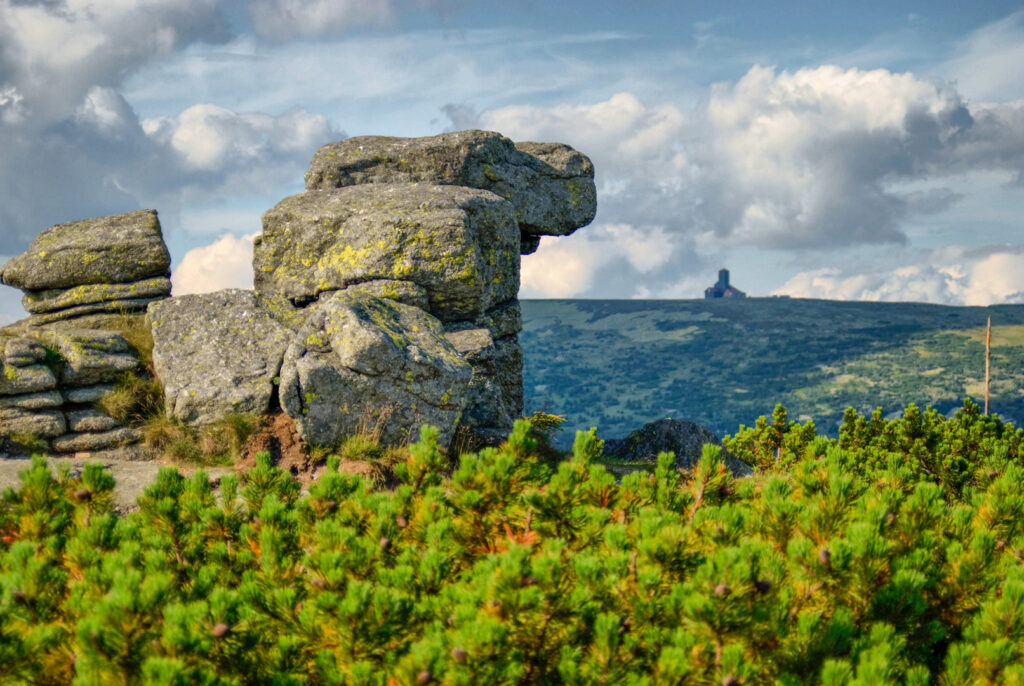 Harrachove Kameny in Krkonose Mountain, Krkonoše.