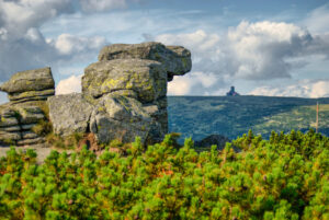 Harrachove Kameny in Krkonose Mountain, Krkonoše.